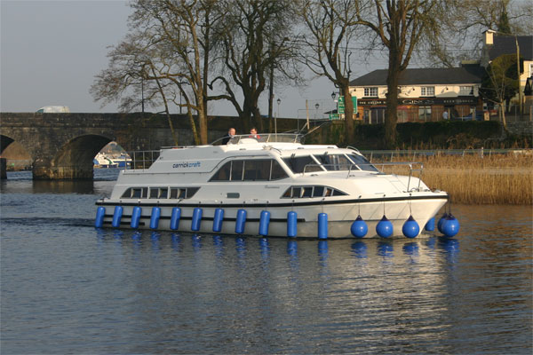 Cruisers for hire on the Shannon River - Roscommon Class