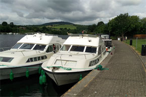 A brace of Shannon Stars moored for the night