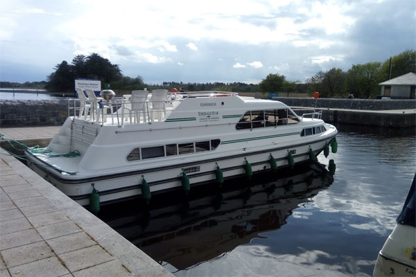 Moored at Portumna Harbour