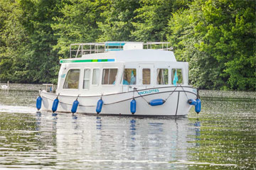 Boats for Hire in Burgundy, France - P950E
