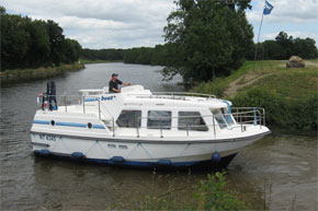 Boats for Hire in Burgundy, France - Sheba