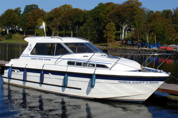 Cruisers for hire on the Shannon River - Noble Cadet