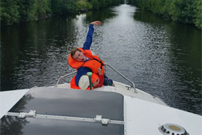 Shannon Boat Hire Gallery - Slipping and sliding