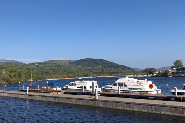 Moored on Lough Derg