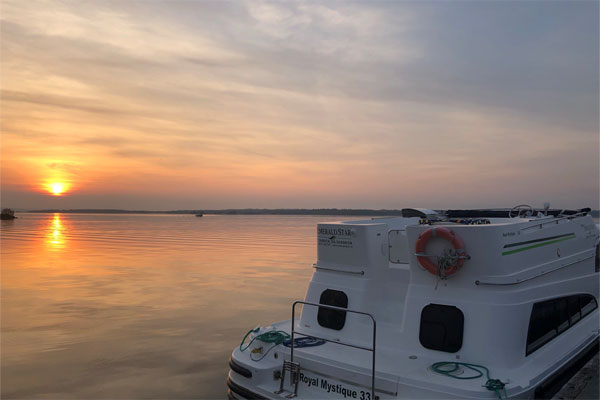 Sunset over Lough Derg