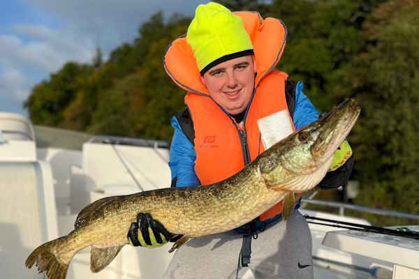 A massive pike - it really was that big!