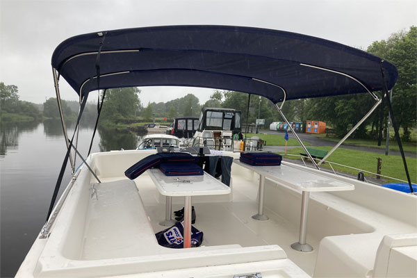 Shannon Boat Hire Gallery - A damp evening in Leitrim