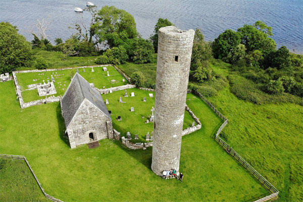 Shannon Boat Hire Gallery - Inis Cealtra, Holy Island on Lough Derg