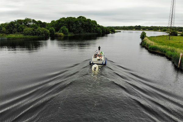 Leaving a gentle wake