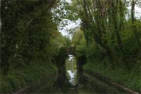 Shannon Boat Hire Gallery - Old bridge on a canal