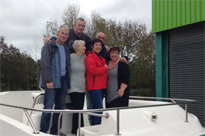 Shannon Boat Hire Gallery - Eunson Crew Photo