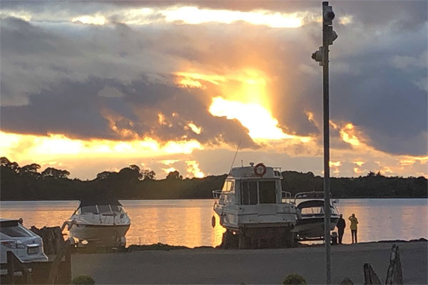 Sunset over Lough Erne