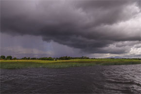 Shannon Boat Hire Gallery - Angry Clouds!