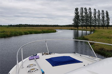 The Shannon River between Carrick-on-Shannon and Rooskey