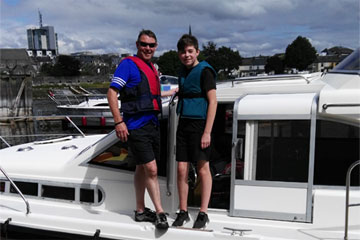 Shannon Boat Hire Gallery - Which one is the cabin boy?