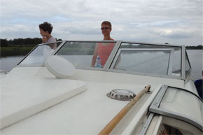 Shannon Boat Hire Gallery - Cruising on a Kilkenny Class