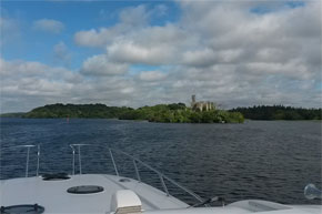 Cruising Lough Key on an Elegance