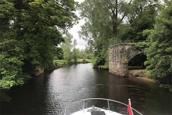 Shannon Boat Hire Gallery - Cruising the Shannon-Erne waterway on an Inver Princess