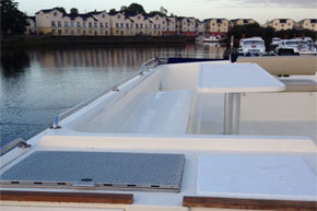 Shannon Boat Hire Gallery - View from the Bridge