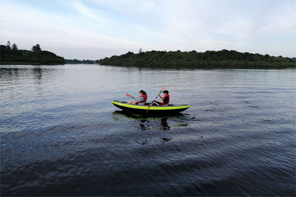 Kayaking on Lough Erne