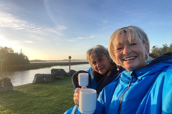 Shannon Boat Hire Gallery - Nothing like a nice cuppa!