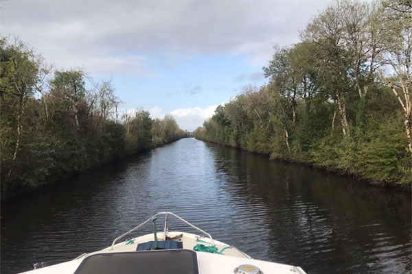 Cruising the Jamestown Canal on a Lake Star