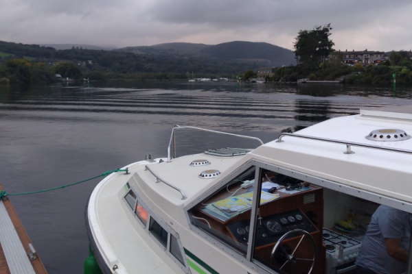 Moored on Lough Derg