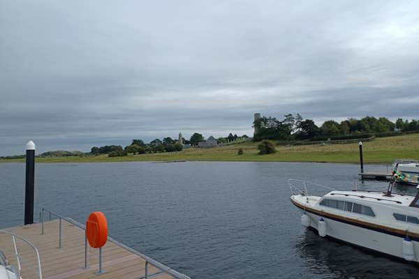 Moored at Clonmacnoise