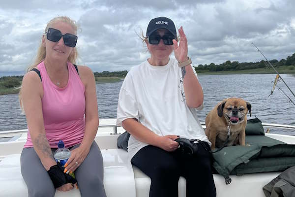 The Captain - and two first mates!