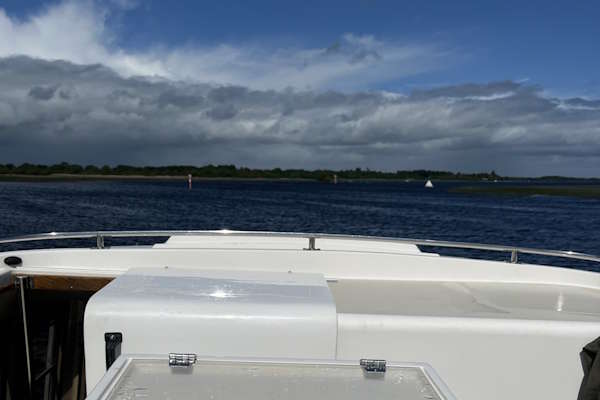Crossing lough Derg on a Crusader