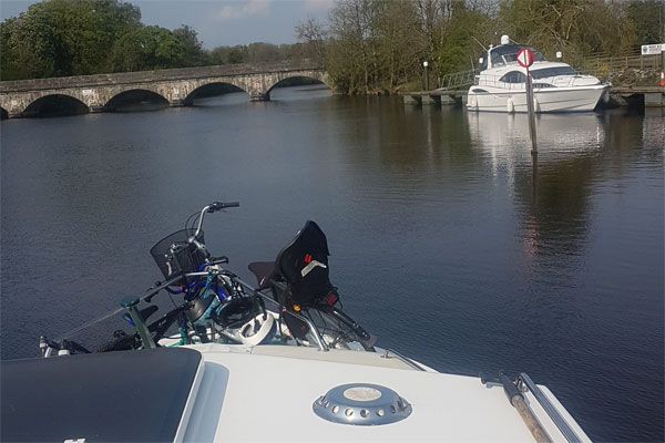 Shannon Boat Hire Gallery - Moored at Jamestown