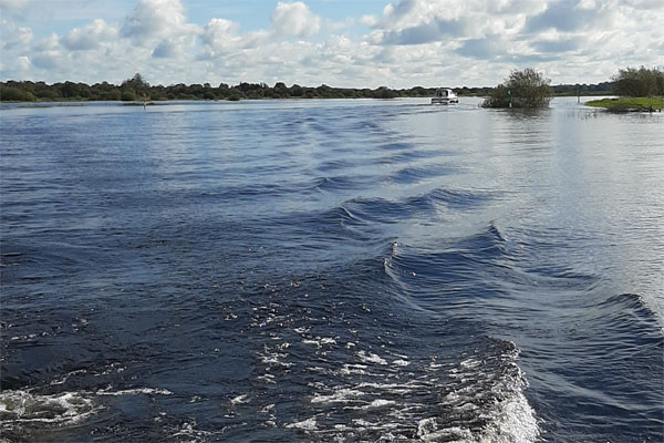 Lake cruising an a Carlow Class boat.