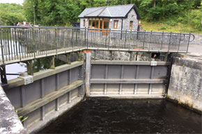 Shannon Boat Hire Gallery - Clarendon Lock at Lough Key