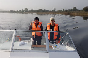 Shannon Boat Hire Gallery - Nothing like a nice cup of tea - it is tea, isn't it?