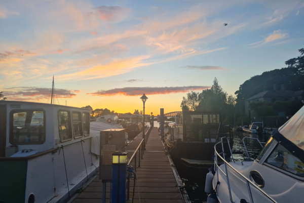 Shannon Boat Hire Gallery - Moored at Athlone