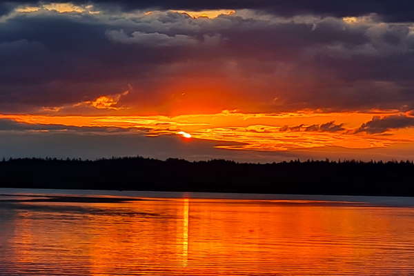 Shannon Boat Hire Gallery - Glorious Shannon Sunset