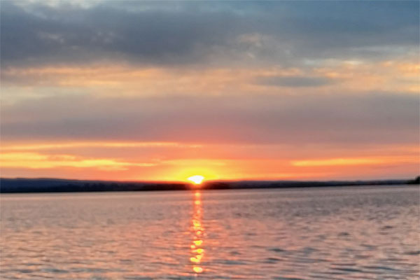 Shannon Boat Hire Gallery - Sunset on Lough Derg