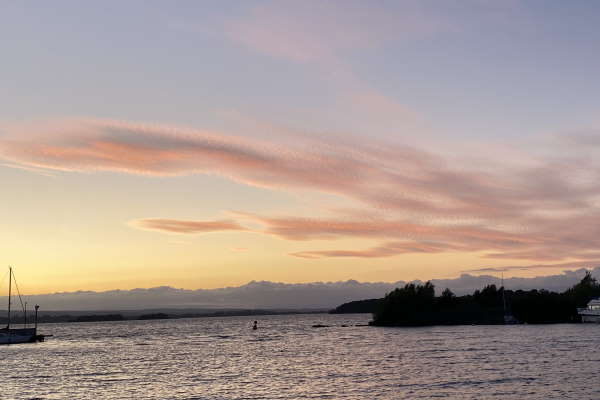 Shannon Boat Hire Gallery - Red sky at night...