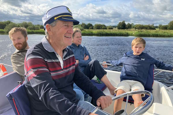 Happy crew on the Shannon Star