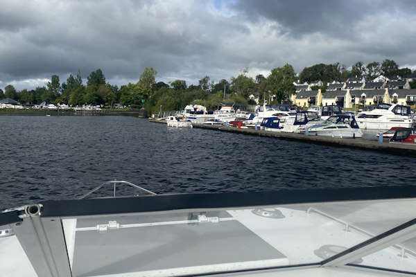 Coming into Dromod Harbour on a Lake Star