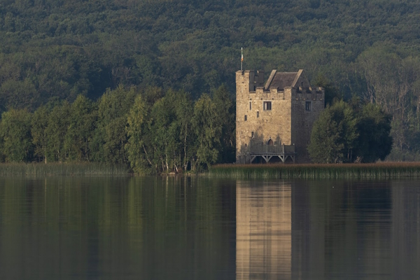 Castlebawn tower from the river.