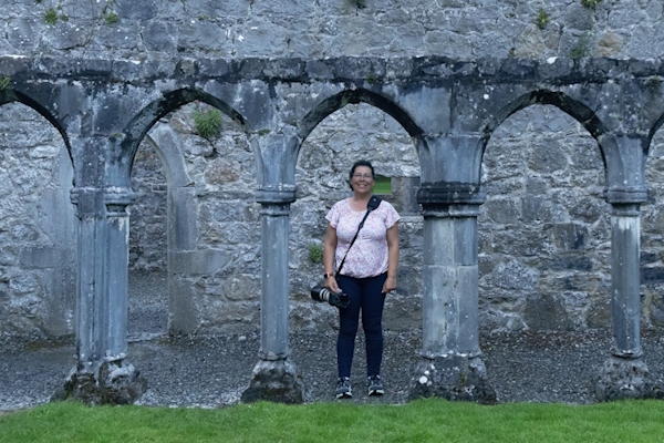 Shannon Boat Hire Gallery - The restored arches at Portumna Abbey