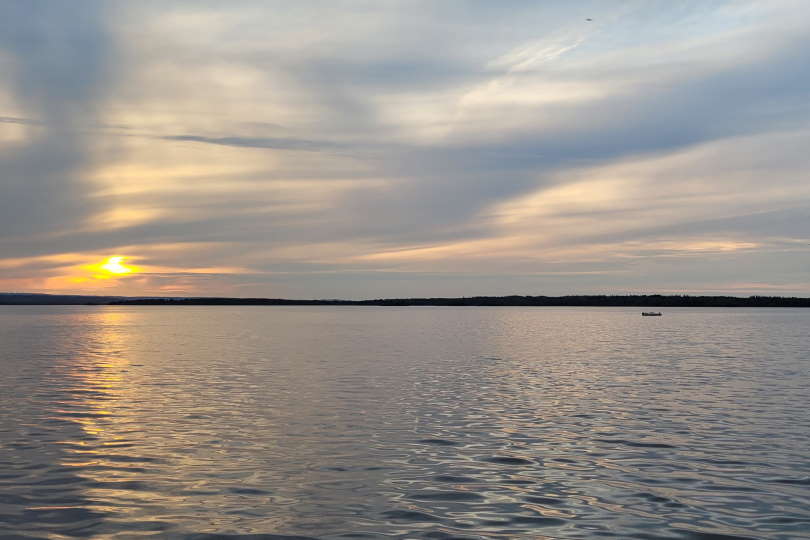 Shannon Boat Hire Gallery - Sunset over Lough Derg