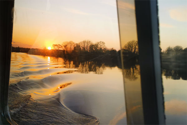 Shannon Boat Hire Gallery - Another great sunset
