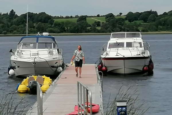 Shannon Boat Hire Gallery - An action movie shot? I'm expecting the boats to explode.