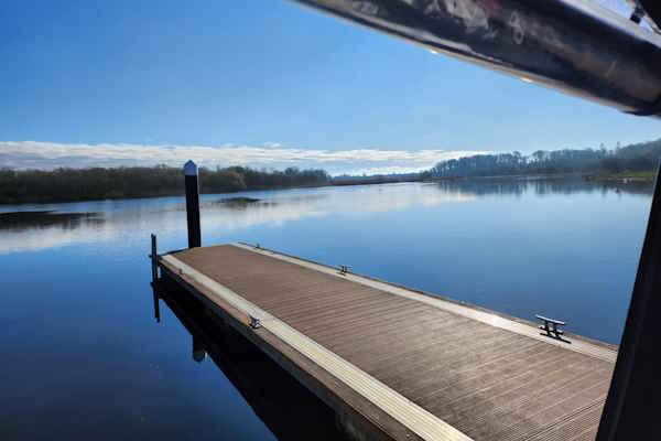 Shannon Boat Hire Gallery - Moored on Lough Erne