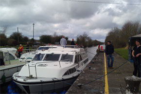 Taking a Roscommon Class through a Lock