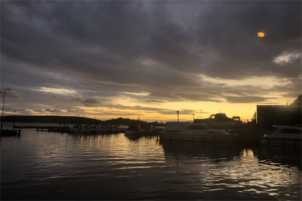 Dusk on Lough Erne