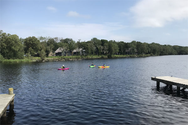 Kayaking at Lusty Beg on Lough Erne