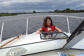 Shannon Boat Hire Gallery - Anybody see  my bike?